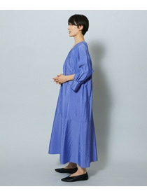 【MOGA】【Lサイズ】ナイロンクロスVネックワンピース 詳細画像 パープル 18