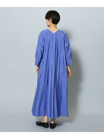 【MOGA】【Lサイズ】ナイロンクロスVネックワンピース 詳細画像 パープル 20