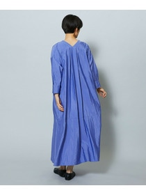 【MOGA】【Lサイズ】ナイロンクロスVネックワンピース 詳細画像 パープル 21