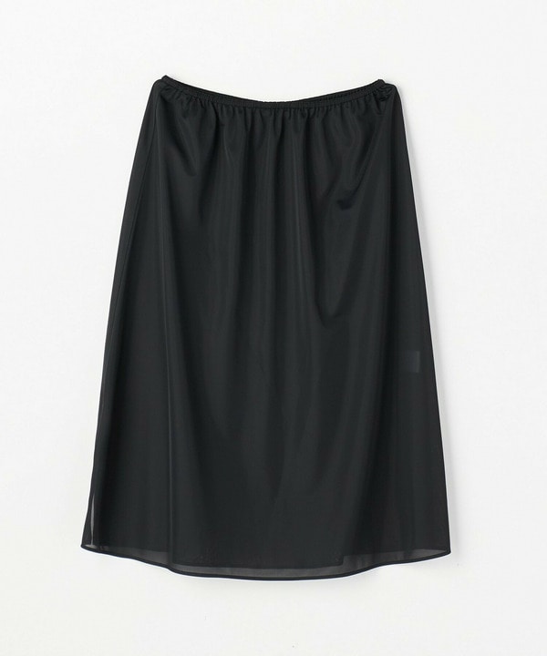 【Lサイズ】ナイロンクロスVネックワンピース 詳細画像 ブラック 2