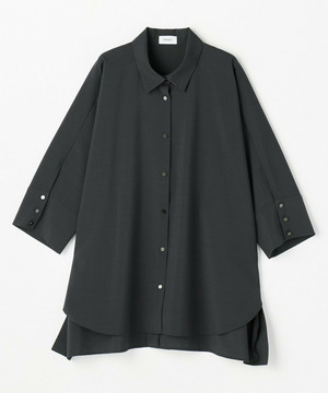 【MOGA】【Lサイズ】ドライトロドルマンシャツ 詳細画像 チャコールグレー 1