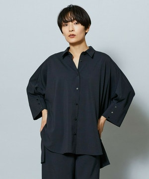 【MOGA】【Lサイズ】ドライトロドルマンシャツ 詳細画像 チャコールグレー 2