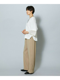 【MOGA】【Lサイズ】ドライトロワイドイージーパンツ 詳細画像 ベージュ 12