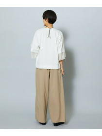 【MOGA】【Lサイズ】ドライトロワイドイージーパンツ 詳細画像 ベージュ 14