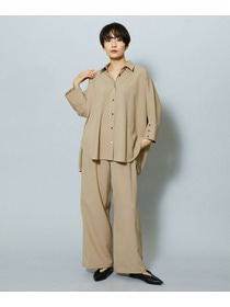 【MOGA】【Lサイズ】ドライトロワイドイージーパンツ 詳細画像 ベージュ 7