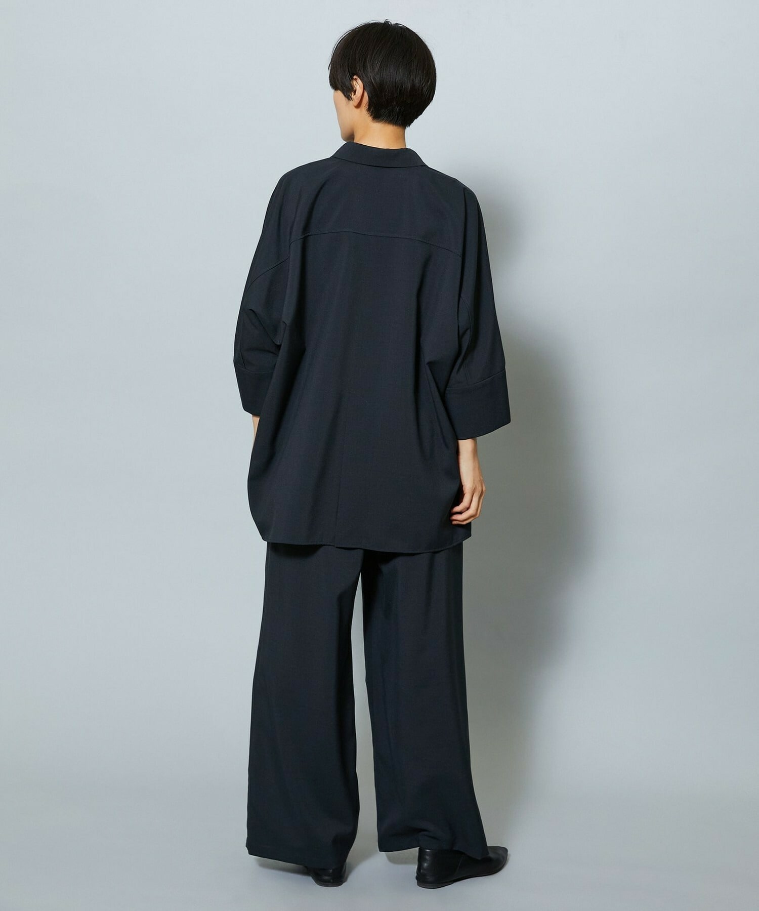 【MOGA】【Lサイズ】ドライトロワイドイージーパンツ 詳細画像 ベージュ 19