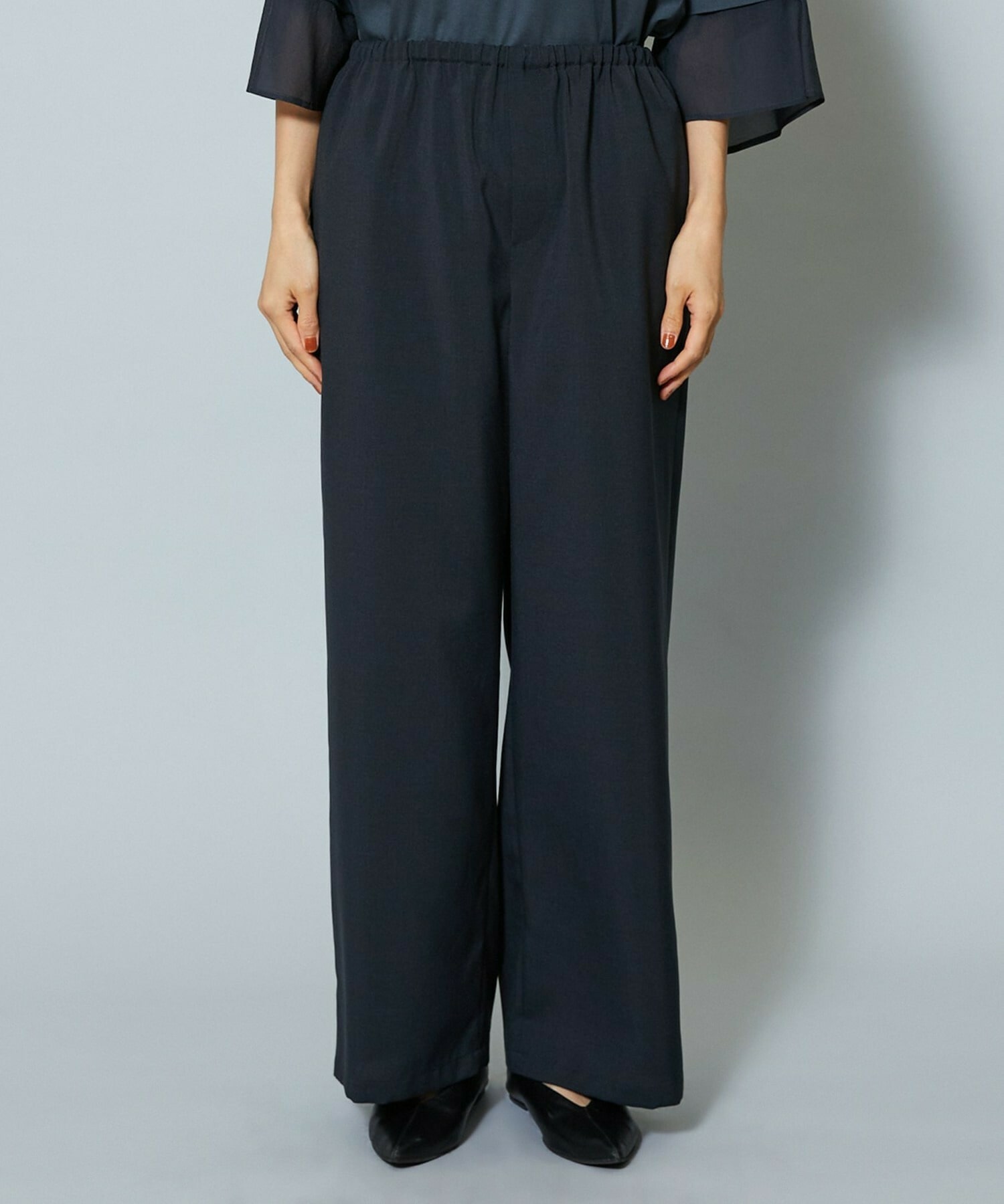 【MOGA】【Lサイズ】ドライトロワイドイージーパンツ 詳細画像 ベージュ 24