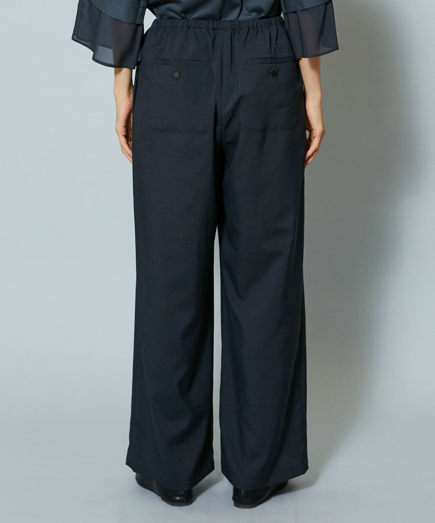 【MOGA】【Lサイズ】ドライトロワイドイージーパンツ 詳細画像 ベージュ 27