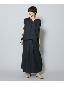 【MOGA】【Lサイズ】37.5ナイロンストレッチコクーンスカート 詳細画像 ブラック 11