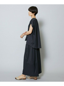 【MOGA】【Lサイズ】37.5ナイロンストレッチコクーンスカート 詳細画像 ブラック 12