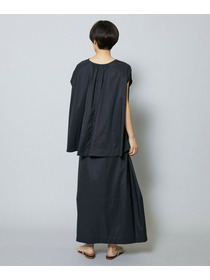 【MOGA】【Lサイズ】37.5ナイロンストレッチコクーンスカート 詳細画像 ブラック 14