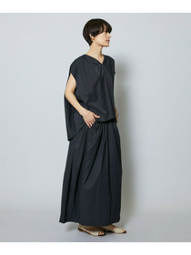 【MOGA】【Lサイズ】37.5ナイロンストレッチコクーンスカート 詳細画像 ブラック 18