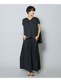 【MOGA】【Lサイズ】37.5ナイロンストレッチコクーンスカート 詳細画像 ブラック 19