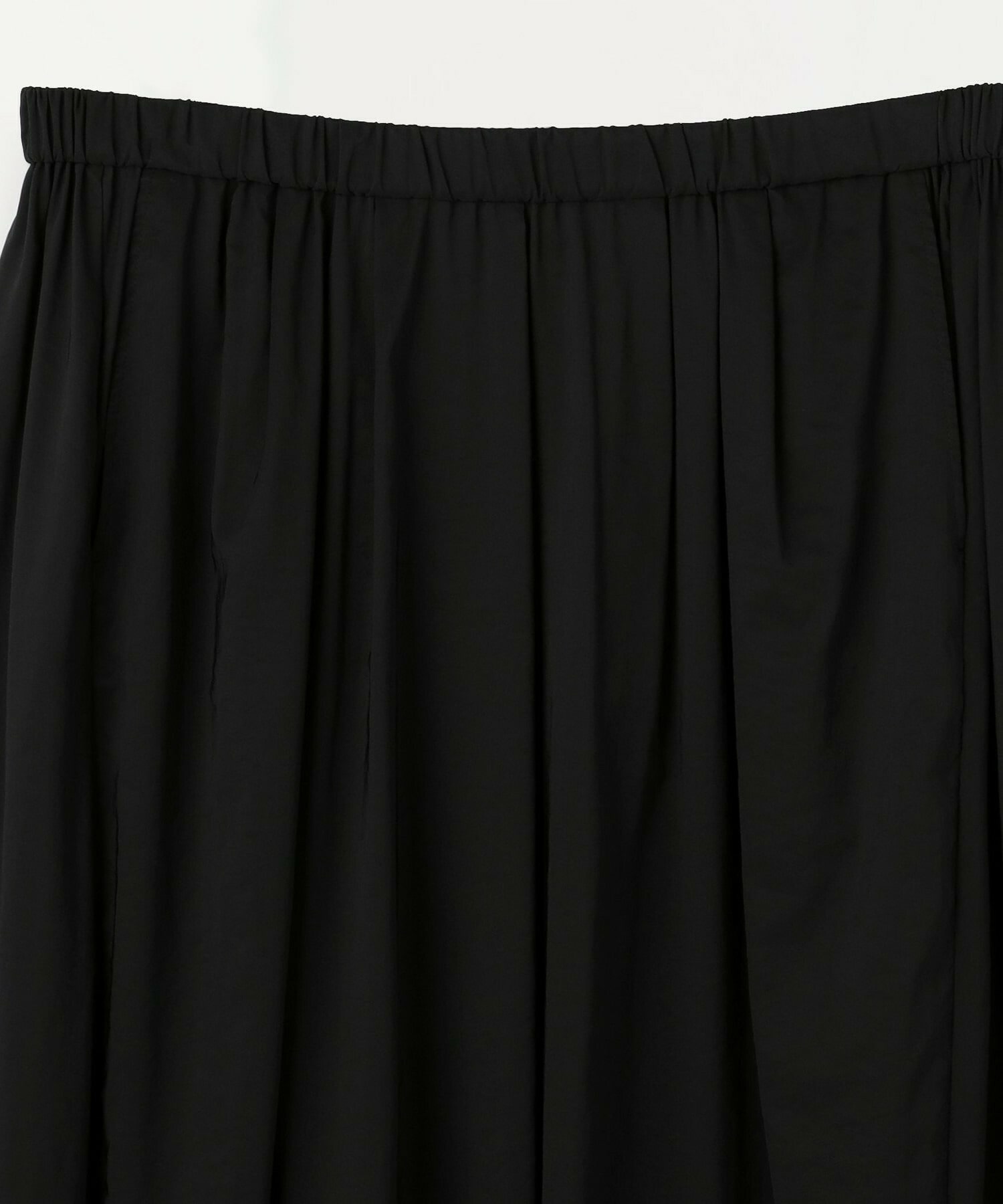 【MOGA】【Lサイズ】37.5ナイロンストレッチコクーンスカート 詳細画像 ブラック 2