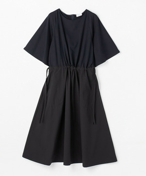 【MOGA】【Lサイズ】R/Nジャージードッキングフレアーワンピース 詳細画像 ブルー系その他 1