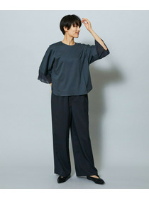 【MOGA】【Lサイズ】スーピマスムースブラウス 詳細画像 チャコールグレー 12