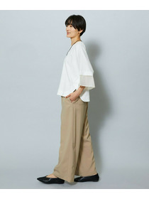 【MOGA】【Lサイズ】スーピマスムースブラウス 詳細画像 チャコールグレー 16