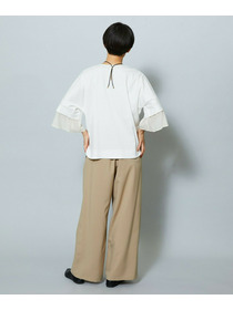 【MOGA】【Lサイズ】スーピマスムースブラウス 詳細画像 チャコールグレー 18