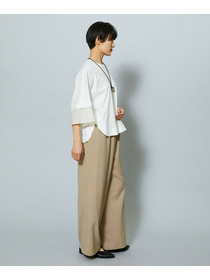 【MOGA】【Lサイズ】スーピマスムースブラウス 詳細画像 チャコールグレー 19