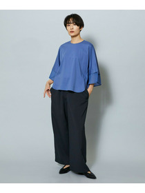 【MOGA】【Lサイズ】スーピマスムースブラウス 詳細画像 チャコールグレー 20