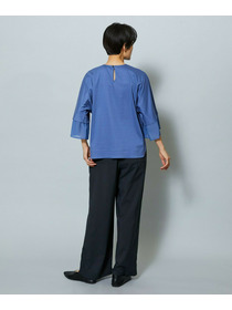 【MOGA】【Lサイズ】スーピマスムースブラウス 詳細画像 チャコールグレー 23