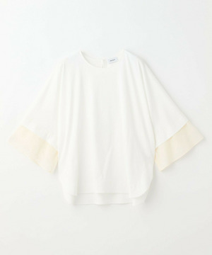 【MOGA】【Lサイズ】スーピマスムースブラウス 詳細画像 オフホワイト 1
