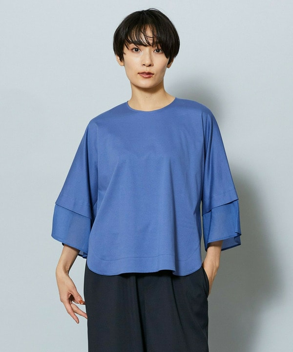 【未使用タグ付き】MOGA モガ　ビギ ボリュームスリーブ　プルオーバーブラウス z-B0257BUB234_007006-2.jpg?