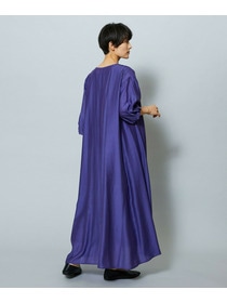 【MOGA】【Lサイズ】シャイニーローンタンブラーAラインシルエットワンピース 詳細画像 パープル 19