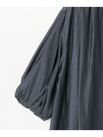 【MOGA】【Lサイズ】シャイニーローンタンブラーAラインシルエットワンピース 詳細画像 パープル 2