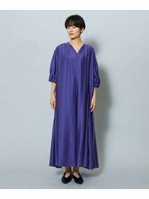 【MOGA】【Lサイズ】シャイニーローンタンブラーAラインシルエットワンピース 詳細画像 パープル 24