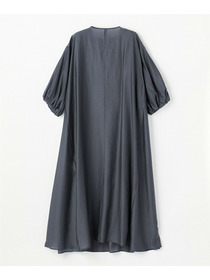 【MOGA】【Lサイズ】シャイニーローンタンブラーAラインシルエットワンピース 詳細画像 パープル 5