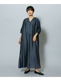 【MOGA】【Lサイズ】シャイニーローンタンブラーAラインシルエットワンピース 詳細画像 パープル 6