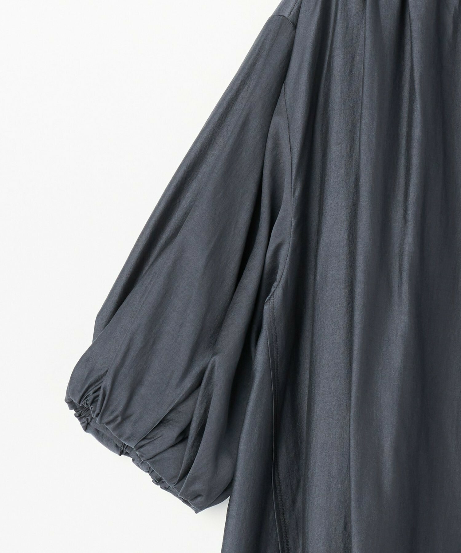 【MOGA】【Lサイズ】シャイニーローンタンブラーAラインシルエットワンピース 詳細画像 パープル 2