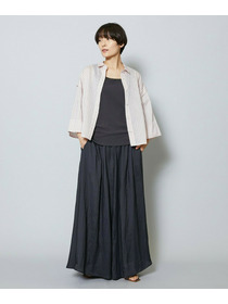 【MOGA】【Lサイズ】シアーストライプシャツ 詳細画像 パープル 1