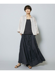 【MOGA】【Lサイズ】シアーストライプシャツ 詳細画像 パープル 17