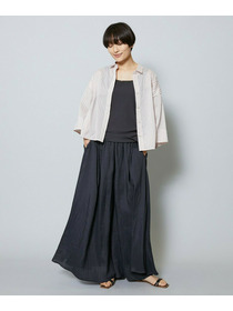 【MOGA】【Lサイズ】シアーストライプシャツ 詳細画像 パープル 18