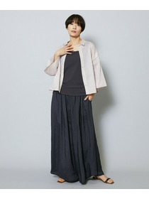 【MOGA】【Lサイズ】シアーストライプシャツ 詳細画像 パープル 3