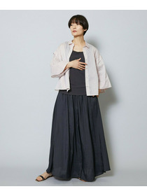 【MOGA】【Lサイズ】シアーストライプシャツ 詳細画像 パープル 4