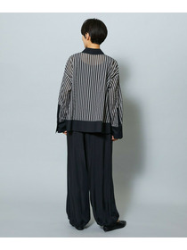 【MOGA】【Lサイズ】パウダリーキュプラパラシュートパンツ 詳細画像 チャコールグレー 10