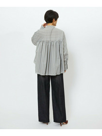 【feerique】【Lサイズ】feerique　エアリーコットンAラインブラウス 詳細画像 ブラウン 15