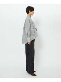 【feerique】【Lサイズ】feerique　エアリーコットンAラインブラウス 詳細画像 ブラウン 16