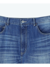 【feerique】【Lサイズ】feerique　ワイドデニムパンツ 詳細画像 ブラック 1