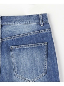 【feerique】【Lサイズ】feerique　ワイドデニムパンツ 詳細画像 ブラック 3