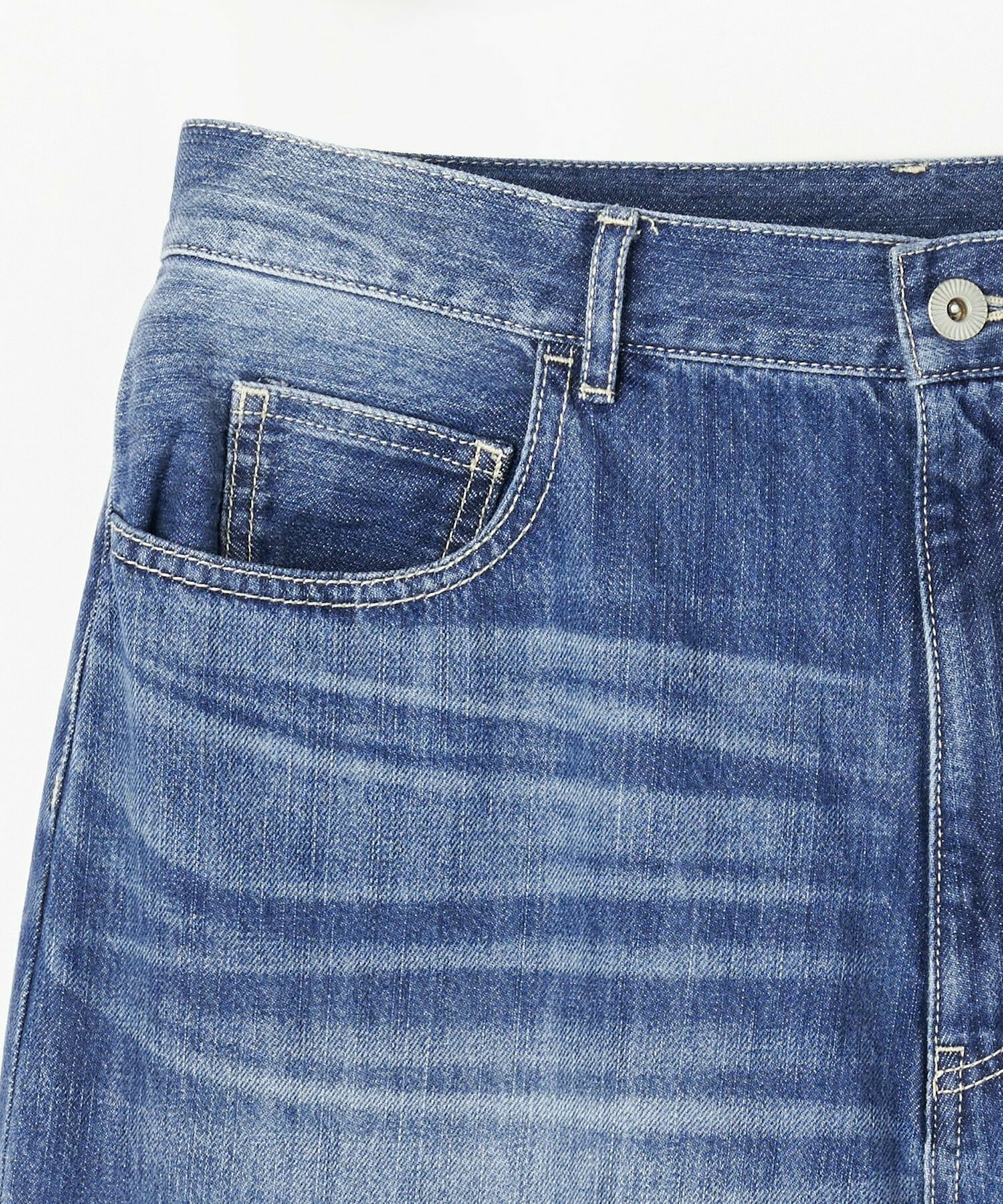 【feerique】【Lサイズ】feerique　ワイドデニムパンツ 詳細画像 ブラック 2