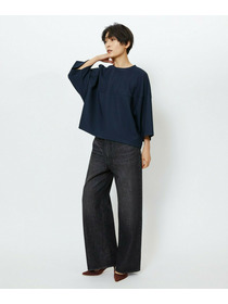 【feerique】【Lサイズ】feerique　キルトストライプコクーンシルエットプルオーバー 詳細画像 ブラウン 17