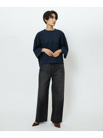 【feerique】【Lサイズ】feerique　キルトストライプコクーンシルエットプルオーバー 詳細画像 ブラウン 22