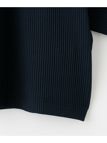 【feerique】【Lサイズ】feerique　キルトストライプコクーンシルエットプルオーバー 詳細画像 ブラウン 4