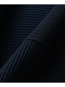 【feerique】【Lサイズ】feerique　キルトストライプコクーンシルエットプルオーバー 詳細画像 ブラウン 5