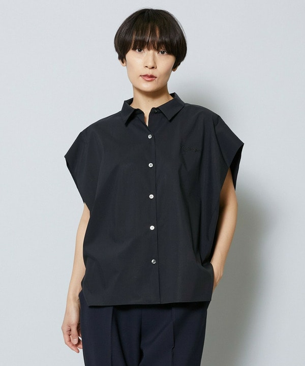 【Lサイズ】SHOGO SEKINE×MOGA コラボ 刺繍シャツ 詳細画像 ブラック 2