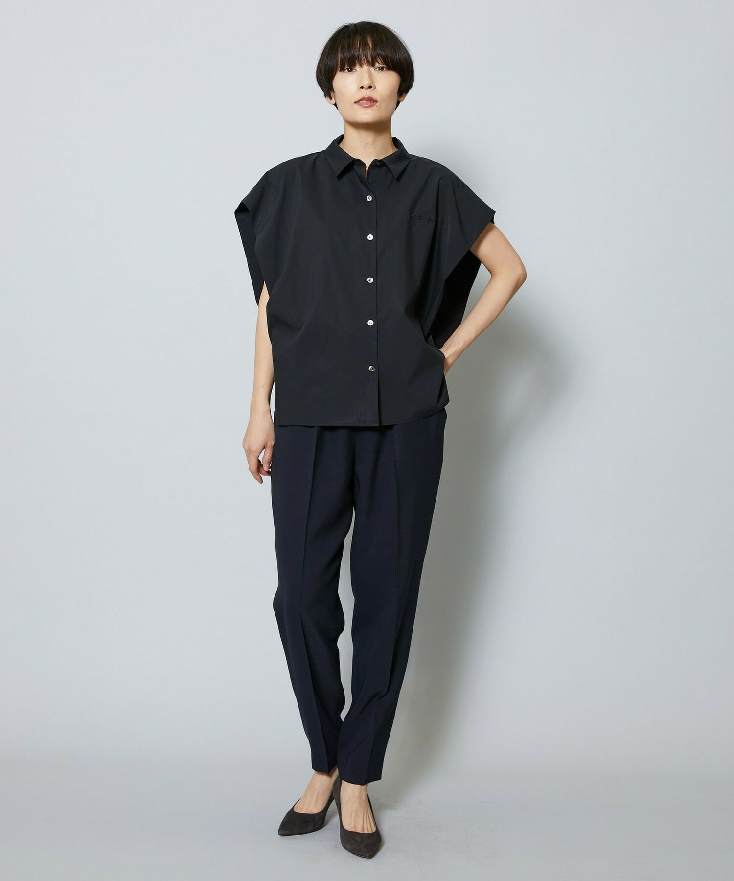 【MOGA】【Lサイズ】SHOGO SEKINE×MOGA コラボ 刺繍シャツ 詳細画像 ブラック 10